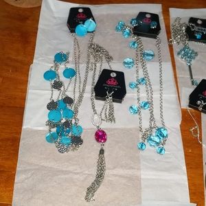 New long paparazzi necklaces lot of 11
